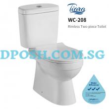 Tiara-WC-208 Two Piece Toilet Bowl