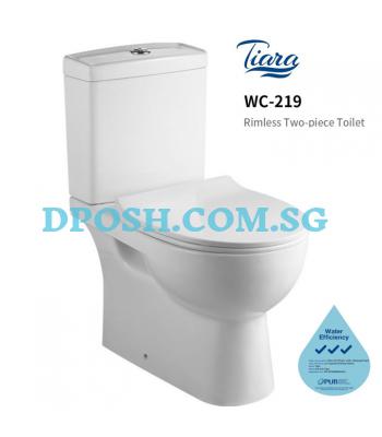Tiara-WC-219 Two Piece Toilet Bowl