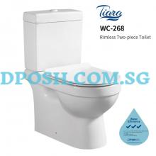 Tiara-WC-268 Two Piece Toilet Bowl