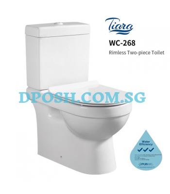 Tiara-WC-268 Two Piece Toilet Bowl