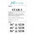 BESTAR STAR-3 38'' / 46'' / 56''