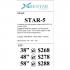 BESTAR STAR-5 38'' / 48'' / 58''