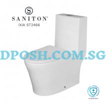 SANITON-IXIA ST2466 Whirlpool Flush  One Piece Toilet Bowl