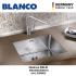 BLANCO Quatrus R15 600-IU + BLANCO MILA L-SPOUT Sink Mixer Tap