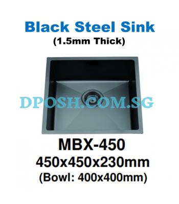 Monic-MBX-450-1.5mm Handmade Stainless Steel Undermount Kitchen Sink