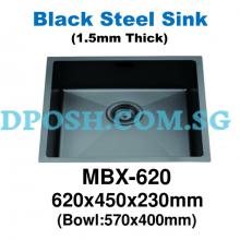 Monic-MBX-620-1.5mm Handmade Stainless Steel Undermount Kitchen Sink 