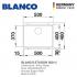 BLANCO ETAGON 500-U with BLANCO LINUSN Mixer Tap ( Normal )