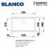 BLANCO ETAGON 700-U with BLANCO LINUSN Mixer Tap ( Normal )