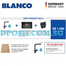 BLANCO ETAGON 700-U with BLANCO LINUSN Mixer Tap ( Normal )