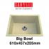 CARYSIL-Enigma#530 or Big Bowl Sink with Damixa Silhouet Sink Mixer Tap ( ALL FIVE COLOR )