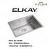 ELKAY-EC-41406 or EC-6545 with  Damixa Silhouet Sink Mixer Tap ( ALL FIVE COLOR )