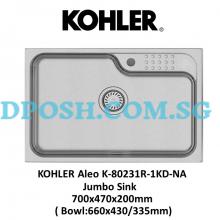 KOHLER-Aleo K-80231R-1KD-NA ( Jumbo Sink )