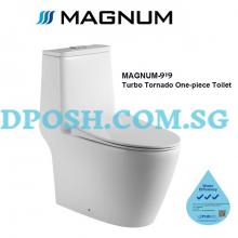 MAGNUM-WC-919 Turbo Tornado Flush One Piece Toilet Bowl