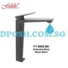 Fidelis FT-8092BK-Tall Basin Mixer Tap ( Matt Black )