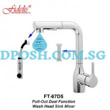 Fidelis FT-67D5-Kitchen Sink Mixer Tap