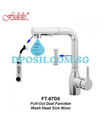 Fidelis FT-67D5-Kitchen Sink Mixer Tap