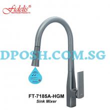 Fidelis FT-7185A-HGM-( Gun Metal ) Kitchen Sink Mixer Tap