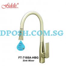 Fidelis FT-7185A-HBG-( Brushed Gold ) Kitchen Sink Mixer Tap