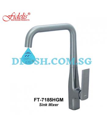 Fidelis FT-7185HGM-( Gun Metal )-Kitchen Sink Mixer Tap