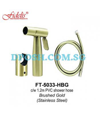 Fidelis-FT-5033HBG-( Brushed Gold ) Bidet Spray-Stainless Steel