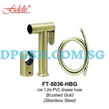 Fidelis-FT-5036HBG-( Brushed Gold ) Bidet Spray-Stainless Steel