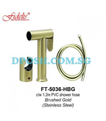 Fidelis-FT-5036HBG-( Brushed Gold ) Bidet Spray-Stainless Steel