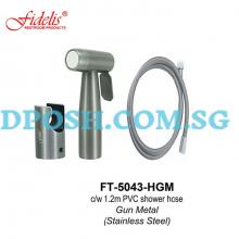 Fidelis-FT-5043HGM-( Gun Metal ) Bidet Spray-Stainless Steel