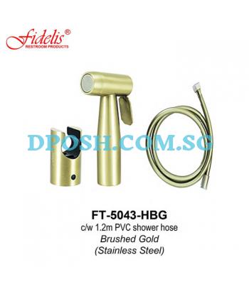 Fidelis-FT-5043HBG-(Brushed Gold) Bidet Spray-Stainless Steel
