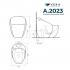 VERA CERAMICA-A.2023 RIMLESS (EGG Shape)