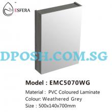 ESFERA-EMC5070WG-PVC Mirror Cabinet
