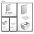 ESFERA-EBC6045MW with EMC5070MW Basin Cabinet With Mirror Cabinet Package