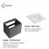 ESFERA-EBC6045IG with EMC5070IG Basin Cabinet With Mirror Cabinet Package