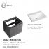 ESFERA-EBC6045IG with EMC5070IG Basin Cabinet With Mirror Cabinet Package
