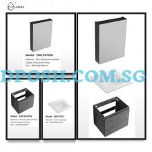 ESFERA-EBC6045IG with EMC5070IG Basin Cabinet With Mirror Cabinet Package