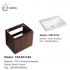 ESFERA-EBC6045BF with EMC5070BF Basin Cabinet With Mirror Cabinet Package
