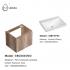 ESFERA-EBC6045NO-PVC Basin Cabinet with Basin
