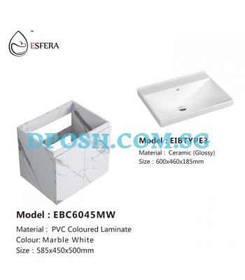 ESFERA-EBC6045MW-PVC Basin Cabinet with Basin