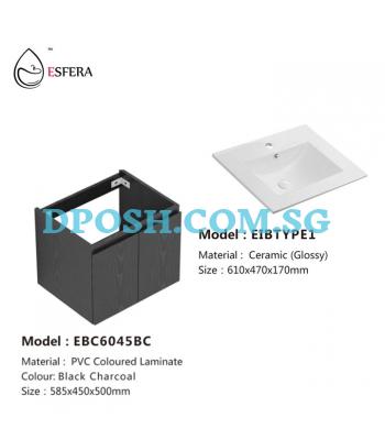 ESFERA-EBC6045BC-PVC Basin Cabinet with Basin