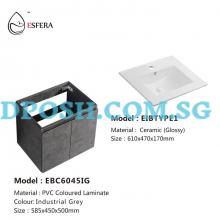 ESFERA-EBC6045IG-PVC Basin Cabinet with Basin