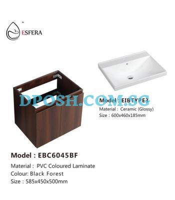 ESFERA-EBC6045BF-PVC Basin Cabinet with Basin