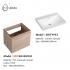 ESFERA-EDV6045MUJI-PVC Drawer Basin Cabinet with Basin
