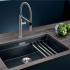 BLANCO ETAGON 700-U with BLANCO LINUSN Mixer Tap ( Normal ) BLANCO ETAGON 700-U with BLANCO LINUSN Mixer Tap ( Normal )