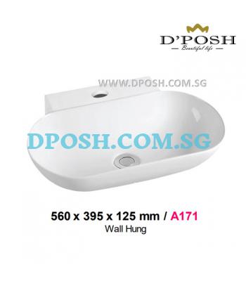 Baron-A171-Wall Mounted Ceramic Basin