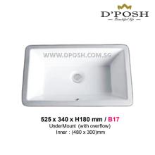 Baron-B17-Undermount Ceramic Basin Baron-B17-Undermount Ceramic Basin