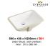 Baron-B91-Undermount Ceramic Basin Baron-B91-Undermount Ceramic Basin