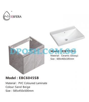 ESFERA-EBC6045SB-PVC Basin Cabinet with Basin