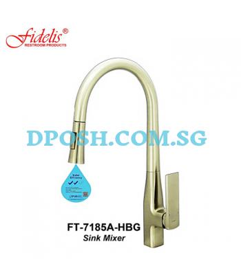 Fidelis FT-7185A-HBG-( Brushed Gold ) Kitchen Sink Mixer Tap