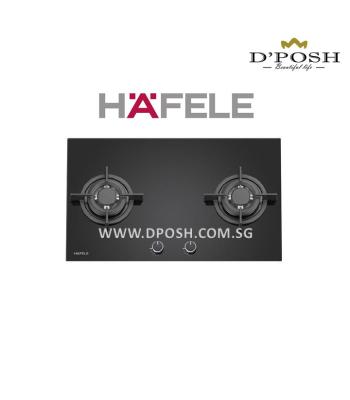 HAFELE HC-GH80A2-2 Burner Glass Hob ( 538.01.826 )( LPG GAS )