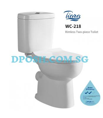 Tiara-WC-218 Two Piece Toilet Bowl
