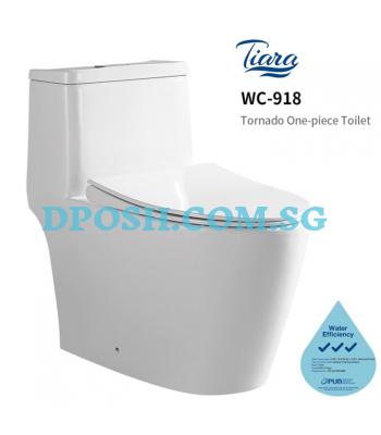 Tiara-WC-918B One Piece Toilet Bowl